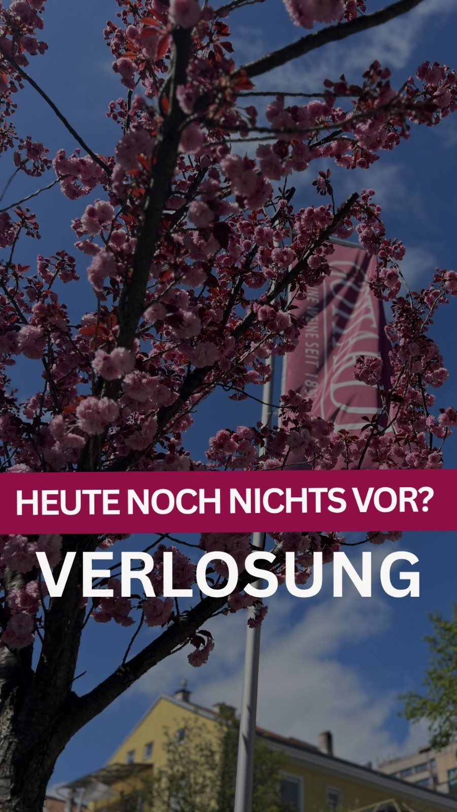 Heute ist es soweit: unsere Frühlingsweinverkostung steht an – und für alle, die spontan Lust haben, den Tag genussvoll ausklingen zu lassen, haben wir noch etwas Besonderes!

Du hast heute noch nichts vor? Perfekt 👀
Wir verlosen 3x2 Eintritte unter allen Kurzentschlossenen, die Lust auf einen entspannten, genussvollen Abend haben.

Wann: 23.04, 15-19 Uhr
Wo: Vinothek Gottardi, Heiliggeiststraße 10, 6020 Innsbruck

So einfach machst du mit:
1️⃣ Like den Beitrag ❤
2️⃣ Folge uns 💫
3️⃣ Markiere deinen Winebuddy für die Verkostung 👯‍♀
4️⃣ Teile den Beitrag in deiner Story für ein Extralos 🎟
______________________________________
❗WICHTIG: Dieses Gewinnspiel steht in keiner Verbindung zu Meta und wird ausschließlich von Gottardi Feine Weine betrieben. Rechtsweg, Übertragung, Barablöse ausgeschlossen.
– Das Gewinnspiel läuft bis heute 23.04., 14:30 Uhr
– Teilnahmeberechtigt sind User, die mind. 18 Jahre alt sind.
– Die GewinnerInnen werden nach dem Zufallsprinzip ermittelt und via Direkt-Nachricht verständigt.