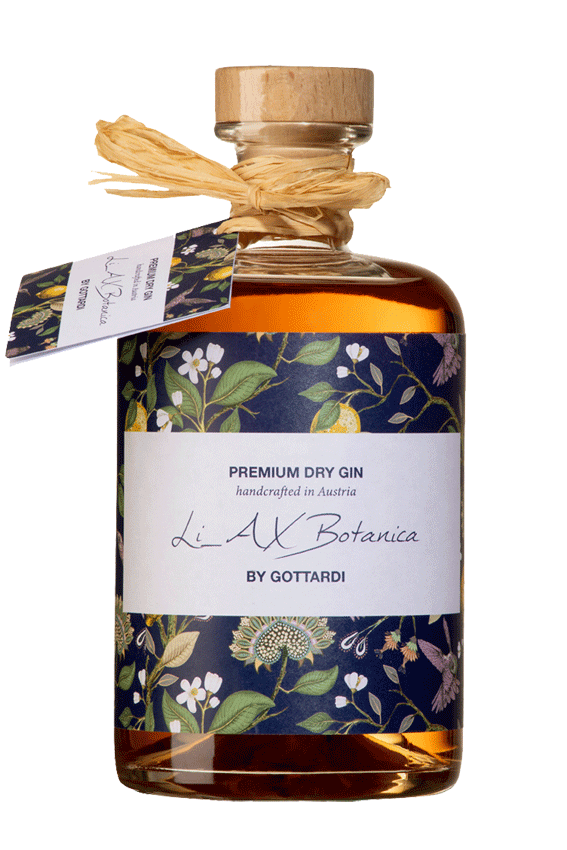 Eine Flasche Gin Li-Ax