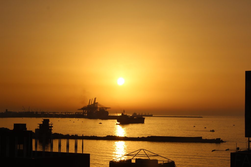 Sonnenaufgang im Libanon