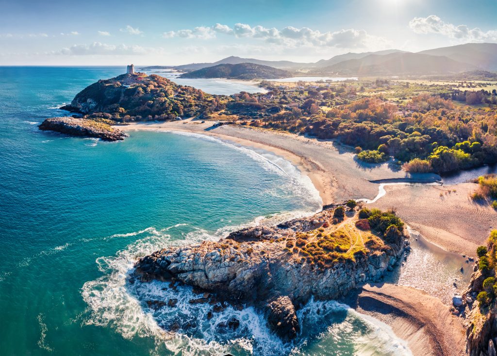 Sardinien von oben